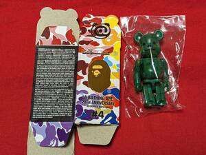 A BATHING APE/28TH ANNIVERSARY BEARBRICK・新品未開封品・渋谷店カラー