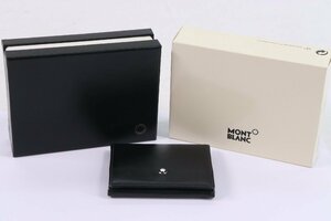 MONTBLANC モンブラン メンズ 財布 小銭入れ コインケース レザー ブラック 1180-A