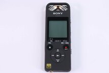 【通電のみ確認済】SONY ソニー ICD-SX2000 ステレオ ICレコーダー ハイレゾ 録音 再生 16GB ブラック 箱有 1138-HA_画像2