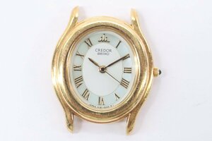 SEIKO セイコー CREDOR クレドール 18KT 金無垢 4J81-5030 クォーツ レディース 腕時計 フェイスのみ 1276-N