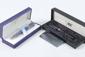 【2点】 MONTBLANC モンブラン WATERMAN ウォーターマン 万年筆 ボールペン ジェネレーション ペン先 14K 刻印 文具 筆記用具 1639-B