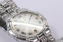 SEIKO セイコー CREDOR クレドール エントラータ 9579-6000 クォーツ デイト メンズ 腕時計 1633-N_画像4