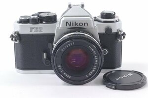 NIKON ニコン FE2 LENS SERIES E 50mm F1.8 一眼レフ フィルム カメラ 単焦点 レンズ 43135-K