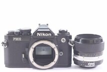 NIKON ニコン NEW FM2 後期 Micro-NIKKOR-P Auto 55mm F3.5 一眼レフ フィルム カメラ 単焦点 レンズ 43171-K_画像1