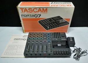 ■動作品■　TASCAM　 PORTA07　　タスカム　カセットテープ4トラックマルチトラックレコーダー