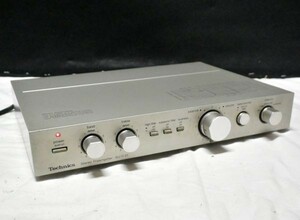 ■動作品■　Technics　SU-C01　専用RCA接続ケーブル付き　stereo preamp　ステレオプリアンプ