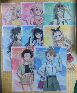 リコリス・リコイル×ローソン クリアファイル全8枚 リコリスリコイル リコリコ LAWSON 全8種 錦木千束 井ノ上たきな クルミ 中原ミズキ