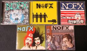 ◆NOFX◆ ノーエフエックス 5枚まとめて 5枚セット 5CD Wolves in Wolves' Clothing, The Greatest Songs Ever Written 送料無料