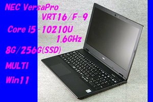 O●NEC/VersaPro●VRT16/F-9●Core i5-10210U(1.6GHz)/8G/500G/MULTI/Win11●1