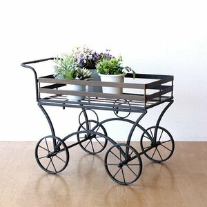  Cart iron antique stylish garden gardening car Be iron. garden Toro Lee free shipping ( one part region excepting ) mty2500