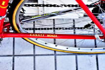 軽薄な赤 超美品 Vintage ビンテージ CASATI カザーティ Monza モンツァ Columbus Campagnolo カンパニョーロ Made in ITALY イタリア製_画像5