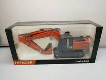 あ//H6230【未使用・保管品】 HITACHI 日立　ZAXIS 200 金属製　HYDRAURIC EXCAUATOR _画像2