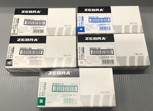 あ//J6551 【未使用・保管品】ZEBRA ゼブラ　4色油性ボールペン＆シャープ0.5 50本セット　clip-on multi