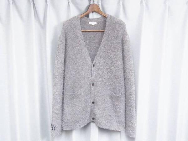 ◆ロンハーマン x ベアフットドリームス メンズ パイルカーディガン グレー BAREFOOT DREAMS for RHC Ron Herman Cozy Chic Men's cardigan