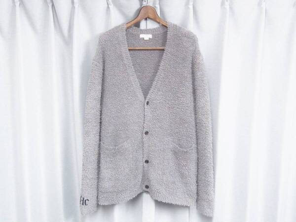 ◆ロンハーマン x ベアフットドリームス メンズ パイルカーディガン グレー BAREFOOT DREAMS for RHC Ron Herman Cozy Chic Men's cardigan