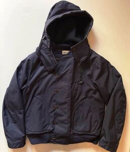 RRL “Deck Hooded Jacket” S デッキ ジャケット ミリタリー USN NAVY ネイビー パーカー フード Ralph Lauren ヴィンテージ 1円スタート