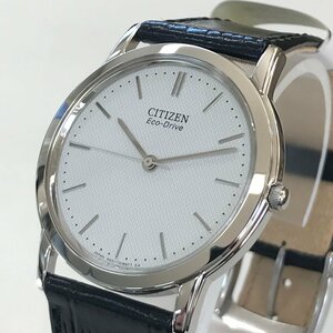 0027△ CITIZEN 腕時計 シチズン コレクション エコ・ドライブ SID66-5191 メンズ シルバー/ブラック