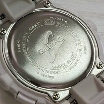 0034■カシオ 腕時計 ベビージー BGA-150FL-7AJF レディース ホワイト_画像4