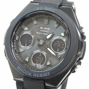 0052△ カシオ 腕時計 BABY-G ベビージー G-MS 電波ソーラー MSG-W100G-1AJF レディース ブラック