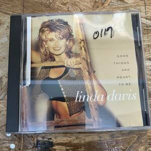 シ● POPS,ROCK LINDA DAVIS - SOME THINGS ARE MEANT TO BE シングル,PROMO盤 CD 中古品