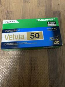 FUJIFILM Velvia 50 120 ブローニーフィルム 5本 未開封新品