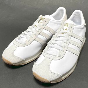 未使用 adidas COUNTRY OG アディダス カントリー オグ US:7.5 JP:25.5 ホワイト/ライトベージュ系 GW6237 スニーカー