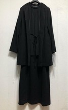 新品☆3Lトール喪服礼服ロングジャケット＆ワンピ黒フォーマルアンサンブル☆z695_画像2