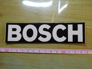 希少レア☆彡新品在庫品・BOSCH・ボッシュ・ホーンメーカー・ステッカー（13.5㎝）当時物・レトロ・旧車