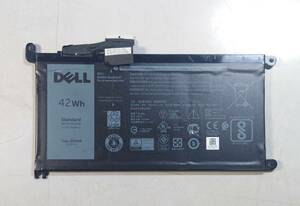 KN4478 【ジャンク品】DELL ノートパソコン用バッテリー WDX0R 【国内発送】