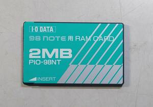 KN4400 [ junk ] I*O DATA 98 note for RAM CARD 2MB PIO-98NT