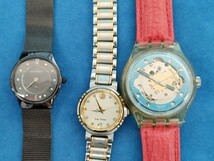 A040　動作未確認　CASIO/SWATCH/GAY GIANOなど他計6本_画像3