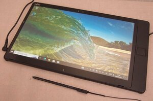 NoT410☆Arrows Tab Q738/V-PV Core i5-8250U 1.6GHz/メモリ8GB/SSD128GB完全消去済/13.3型FULLHDタブレット液晶/メンテ可能な方向け☆