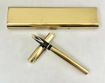 ◇☆ SHEAFFER シェーファー 万年筆 ペン先 14K 585 USA ケース付★_画像1