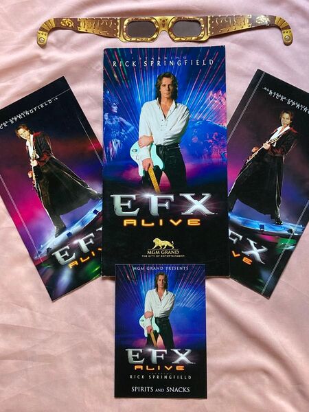 【稀少!】リック・スプリングフィールド ラスベガス・ショー EFX Alive