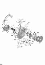 SEADOO GTX LTD S/C'04 OEM section (PTO-Cover-And-Magneto) parts Used [S7533-35]_画像3