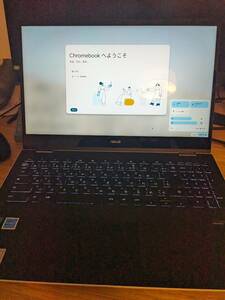 【中古】ASUS Chromebook Flip CX5500 完動品 フルHD タッチパネル [15.6型 /intel Core i5 /メモリ：8GB /SSD：256GB /2021年6月モデル]