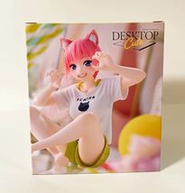 未開封★五等分の花嫁 中野一花 フィギュアDesktop Cute Figure TAITO Nakano Ichika Cat Room Wear Ver The Quintessential Quintuplets_画像7