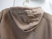 ☆used☆DIESEL☆ディーゼル☆パーカー ☆百貨店限定カラー☆表示サイズ L (JPサイズ⇒XL相当)☆サーモンピンク☆トップス☆_画像1