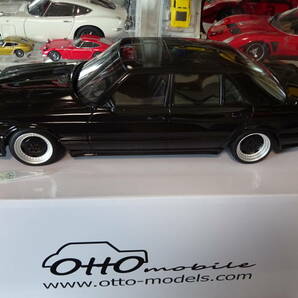 ☆限定2000台(1973/2000)☆OTM297☆1/18 Mercedes-Benz 560SEL AMG (W126) Black☆メルセデス・ベンツ☆無改造オリジナル☆の画像9