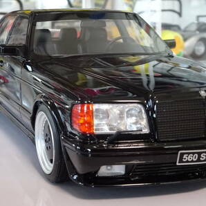 ☆限定2000台(1973/2000)☆OTM297☆1/18 Mercedes-Benz 560SEL AMG (W126) Black☆メルセデス・ベンツ☆無改造オリジナル☆の画像1