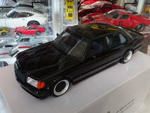 ☆限定2000台(1973/2000)☆OTM297☆1/18 Mercedes-Benz 560SEL AMG (W126) Black☆メルセデス・ベンツ☆無改造オリジナル☆_画像3