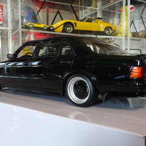 ☆限定2000台(1973/2000)☆OTM297☆1/18 Mercedes-Benz 560SEL AMG (W126) Black☆メルセデス・ベンツ☆無改造オリジナル☆の画像6