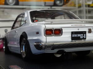 ☆IG3235☆1/18 日産 スカイライン 2000 GT-R KPGC10 ホワイト☆ハコスカ☆イグニッションモデル ignition model☆Skyline 2000 GT-R☆