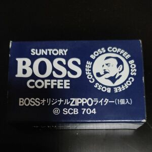 SUNTORY BOSS オリジナル ZIPPOライター　未使用品