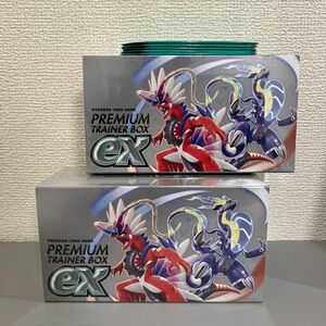 プレミアムトレーナーボックスex　2box シュリンク付き 未開封