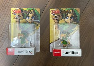 2個セット amiibo ゼルダの伝説　ムジュラの仮面　リンク