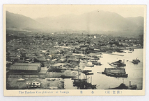 HQ317【戦前絵葉書】敦賀港 全景 /// 検）船舶 港湾 福井県 敦賀市_画像1