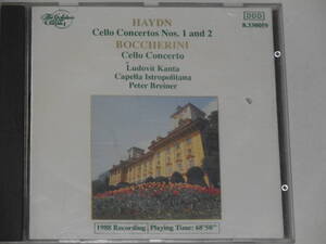  CD1枚　HAYDN　BOCCHERINI　Cello　Concertos　Kanta（Cello）Capella　Istropolttana　Breiner（Conductor）