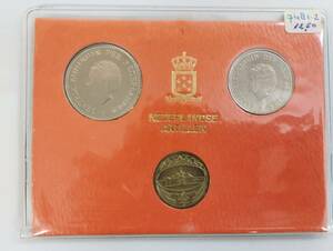長期保管未使用　オランダ領アンティル ギルダー　硬貨セット ベアトリクス女王 記念 貨幣 コイン coin
