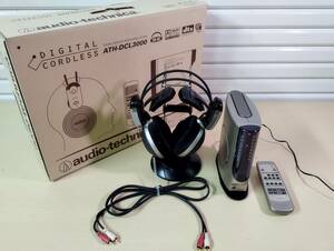 audio-technica オーディオテクニカ デジタルコードレス ヘッドフォン システム ATH-DCL3000